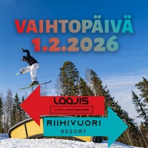 Vaihtopäivä Riihivuori ja Laajis 1.2.2026